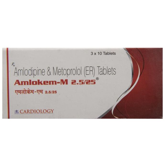 Amlokem M 2.5/25 Tablet