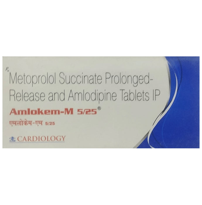 Amlokem M 5mg/25mg Tablet - Classic Derma