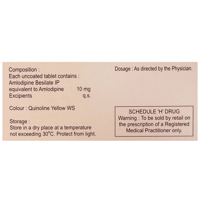 Amlokind 10mg Tablet