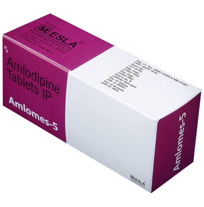Amlomes 5 Tablet - Classic Derma