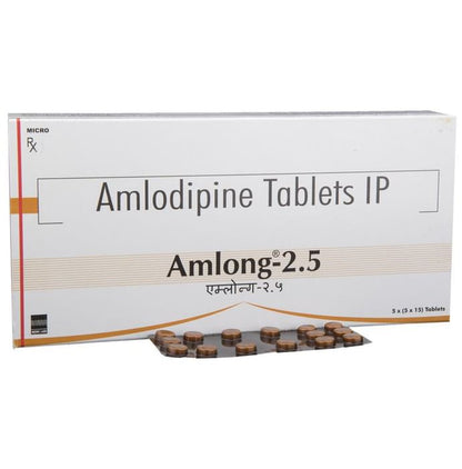 Amlong 2.5 Tablet - Classic Derma