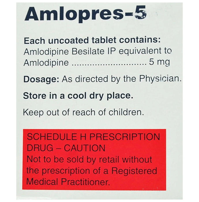 Amlopres 5 Tablet