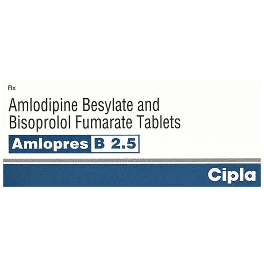 Amlopres B 2.5 Tablet - Classic Derma