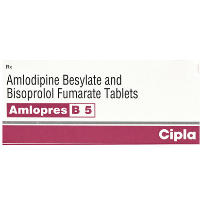 Amlopres B 5 Tablet - Classic Derma