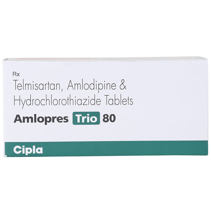 Amlopres Trio 80 Tablet - Classic Derma