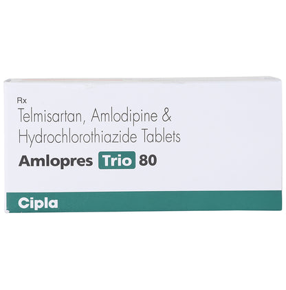 Amlopres Trio 80 Tablet - Classic Derma