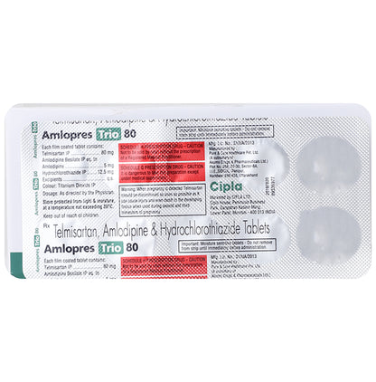 Amlopres Trio 80 Tablet