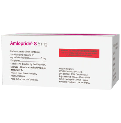 Amlopride-S 5mg Tablet