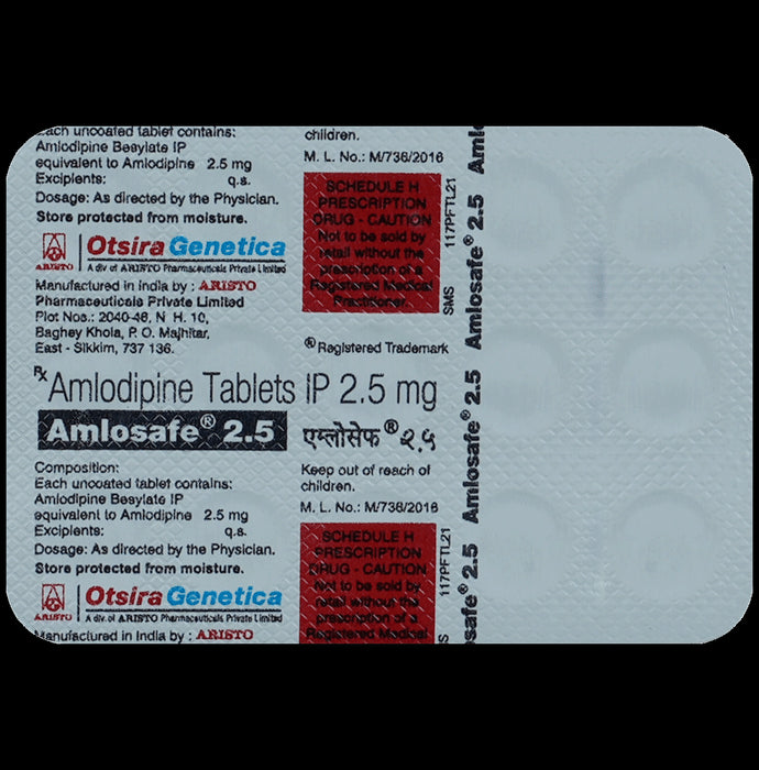 Amlosafe 2.5 Tablet