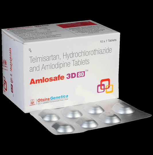Amlosafe 3D 80 Tablet - Classic Derma