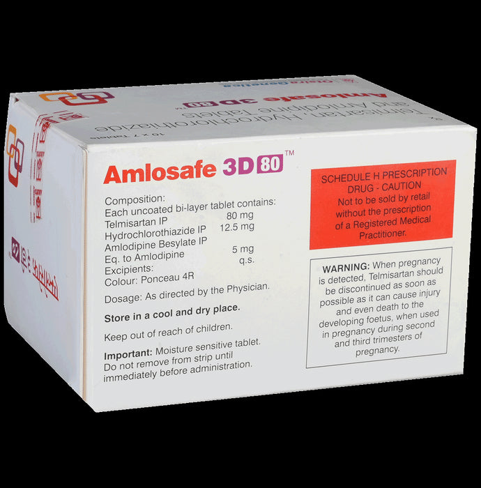 Amlosafe 3D 80 Tablet