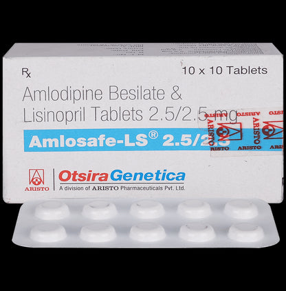 Amlosafe-LS 2.5mg/2.5mg Tablet - Classic Derma