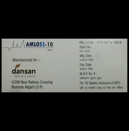 Amloss 10 Tablet