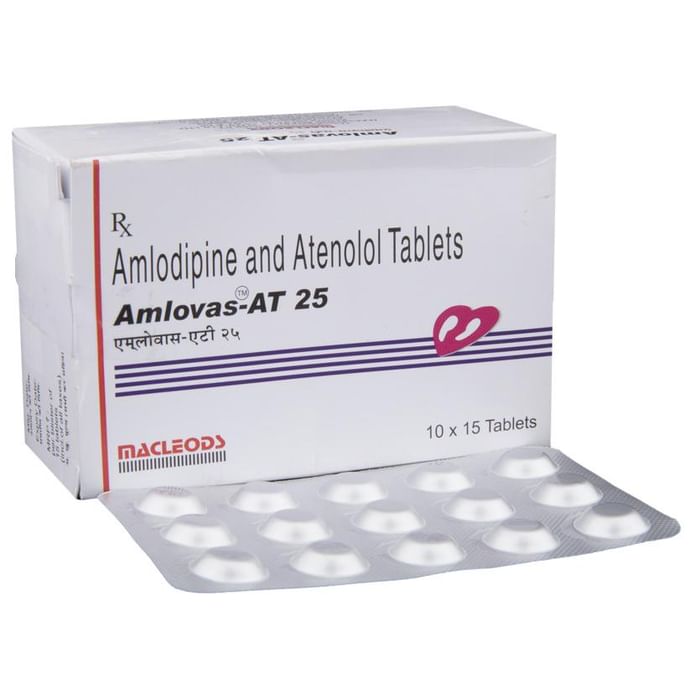 Amlovas-AT 25 Tablet - Classic Derma