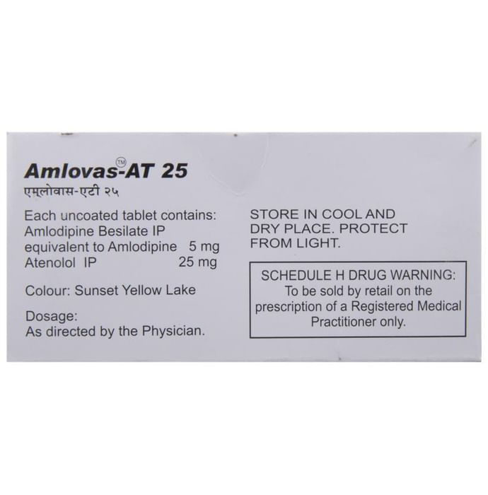 Amlovas-AT 25 Tablet