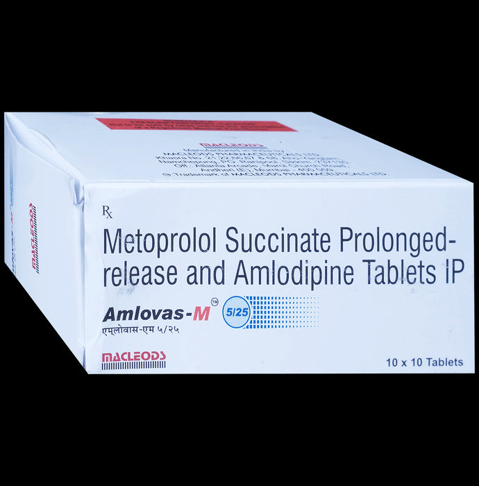 Amlovas-M 5/25 Tablet PR