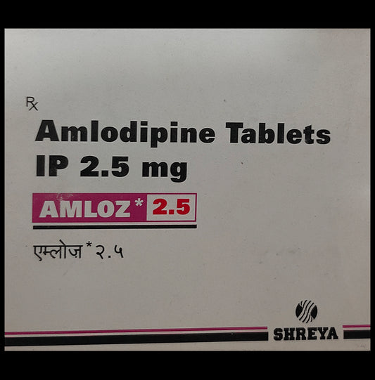 Amloz 2.5 Tablet - Classic Derma