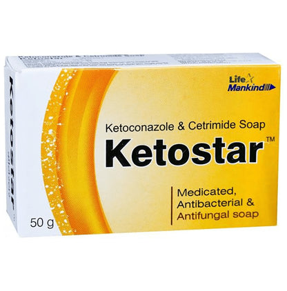 Ketostar Soap | Derma Care | For Dandruff Relief - Classic Derma