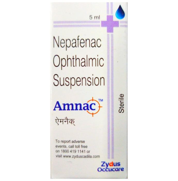 Amnac Opthalmic Suspension - Classic Derma
