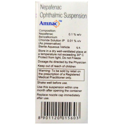 Amnac Opthalmic Suspension