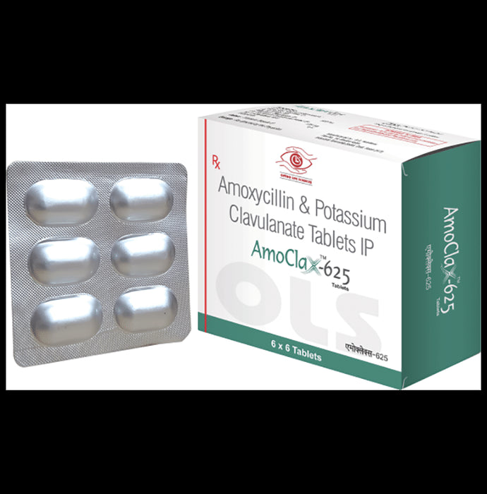 Amoclax 625 Tablet - Classic Derma
