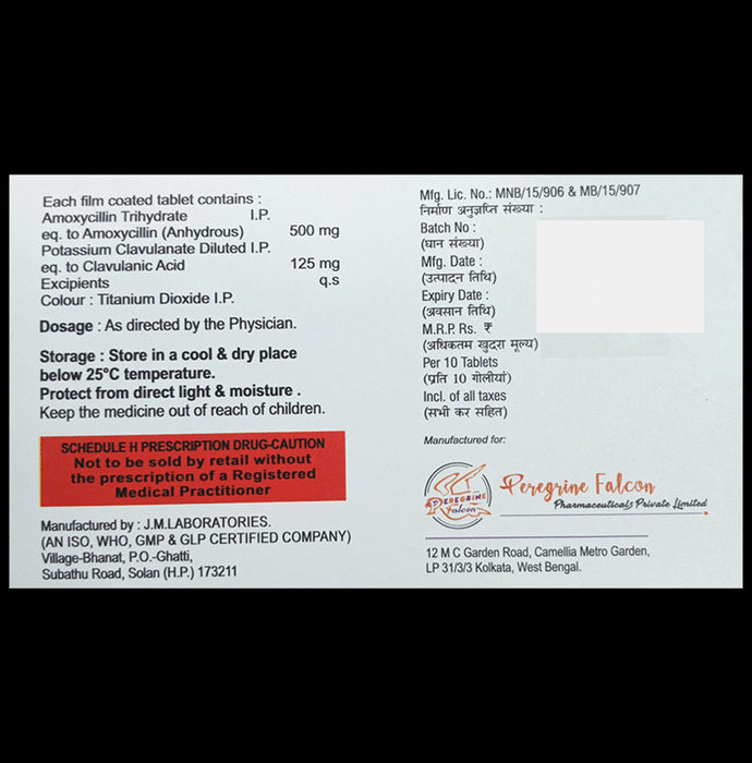 Amoxcon-CV 625 Tablet