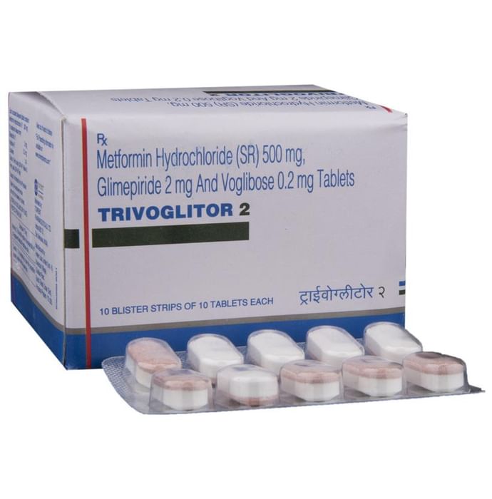 Trivoglitor 2 Tablet SR - Classic Derma