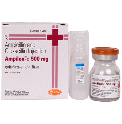 Ampilox C 500 mg/500 mg Injection