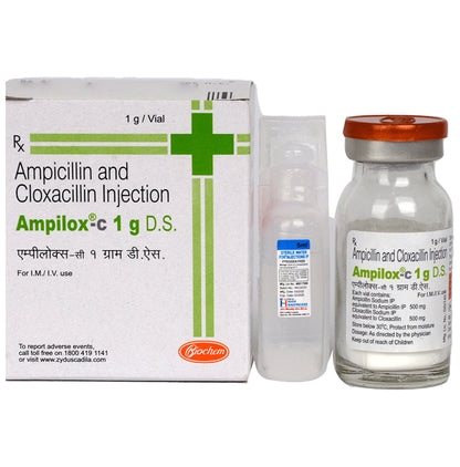 Ampilox C DS 500 mg/500 mg Injection