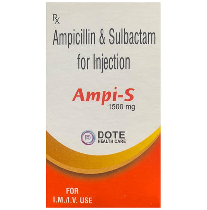 Ampi-S 1500mg Injection - Classic Derma