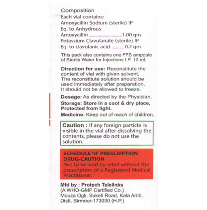 Amroclav 1.2 Injection