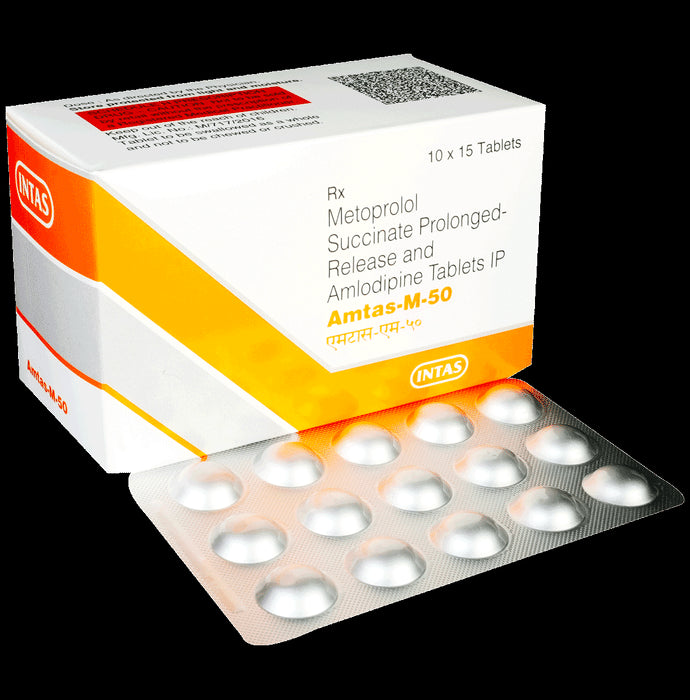 Amtas-M 50 Tablet PR - Classic Derma
