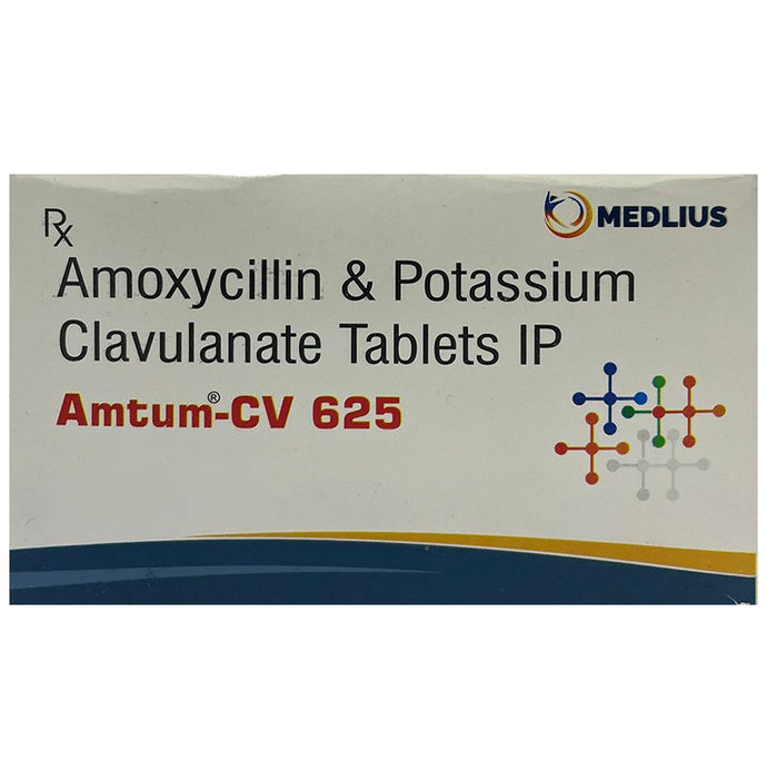 Amtum-CV 625 Tablet - Classic Derma