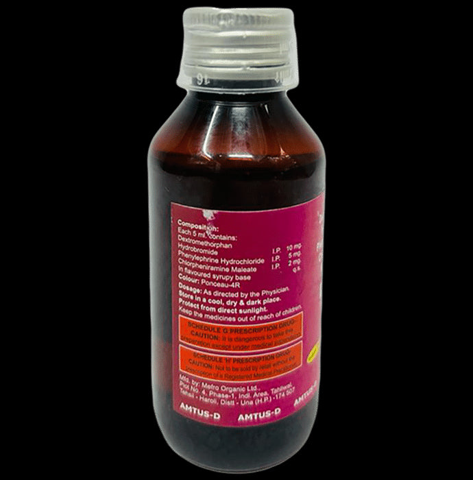 Amtus-D Syrup Sugar Free