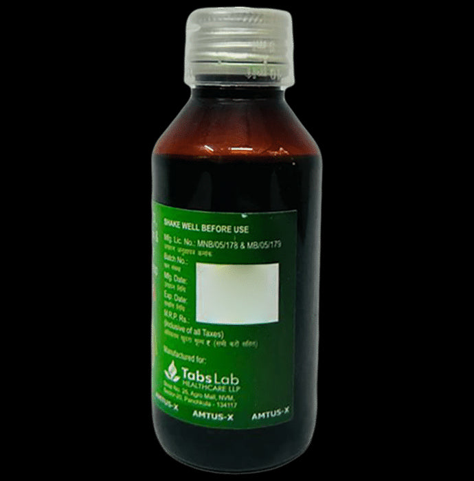 Amtus-X Syrup Sugar Free