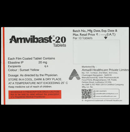 Amvibast 20mg Tablet