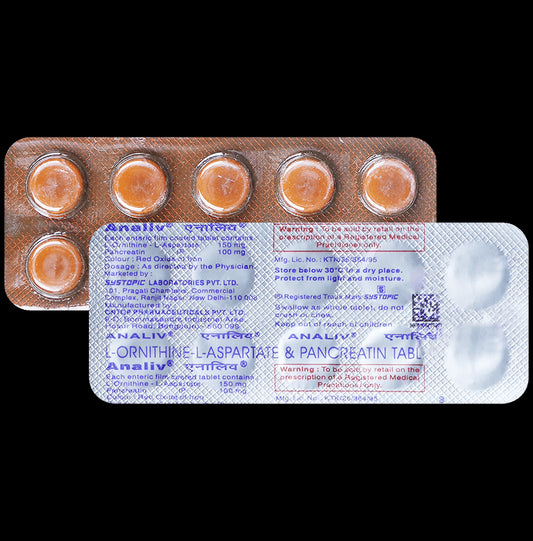 Analiv 100mg/150mg Tablet - Classic Derma