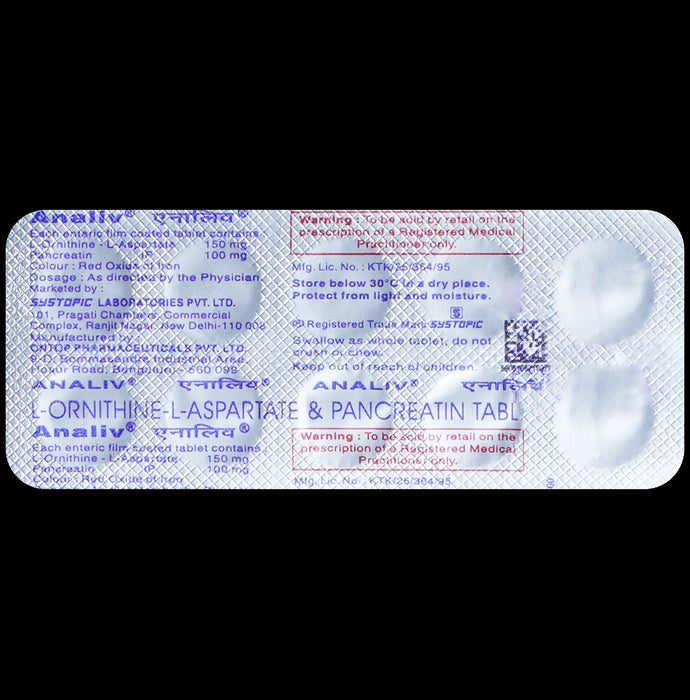 Analiv 100mg/150mg Tablet