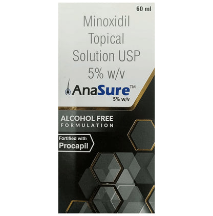 Anasure 5% Solution Alcohol Free - Classic Derma