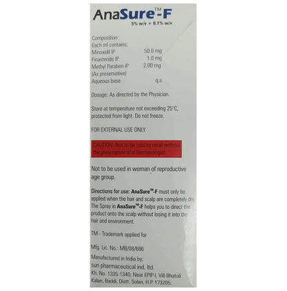 Anasure F Topical Solution