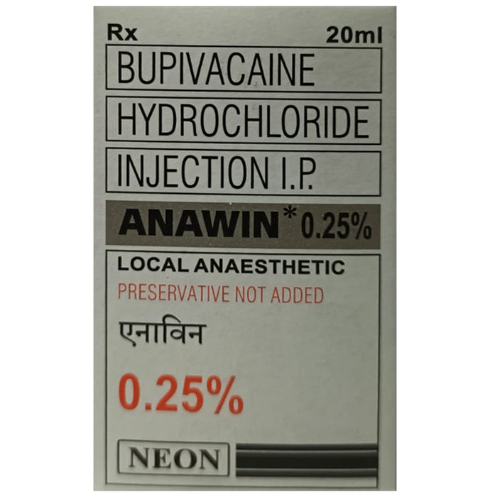 Anawin 0.25% Injection - Classic Derma