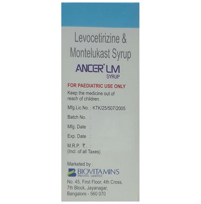 Ancer LM Syrup