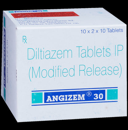 Angizem 30 Tablet MR