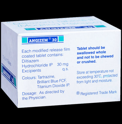 Angizem 30 Tablet MR