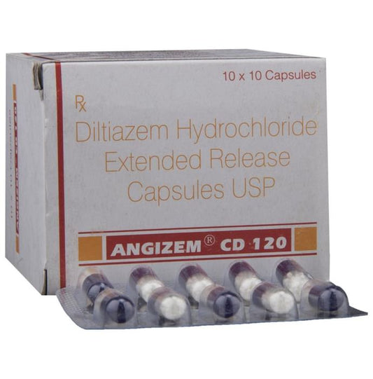 Angizem CD 120 Capsule ER - Classic Derma