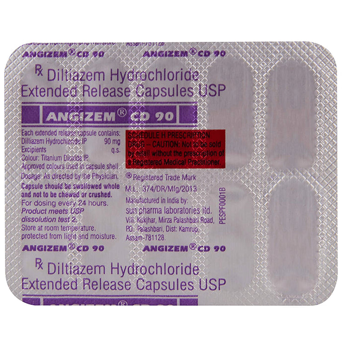 Angizem CD 90 Capsule ER