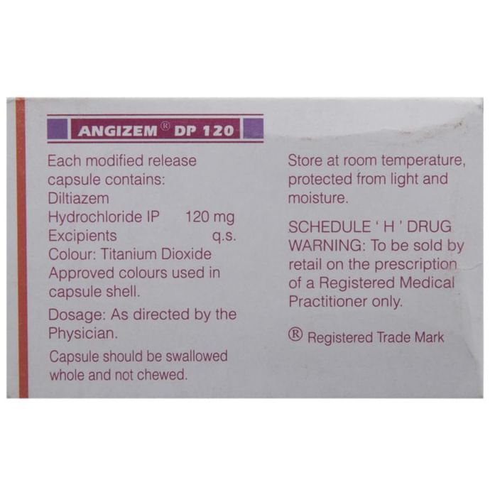 Angizem DP 120 Capsule MR