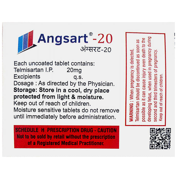 Angsart 20 Tablet