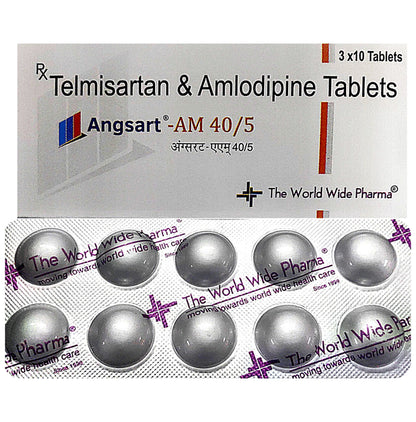 Angsart-AM 40/5 Tablet