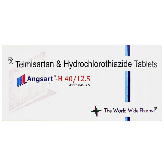 Angsart-H 40/12.5 Tablet - Classic Derma